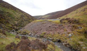 Glenclach mine dump