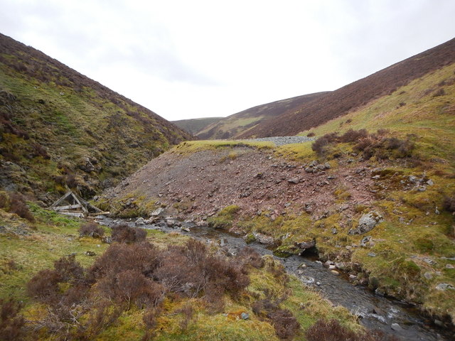 Glenclach mine dump