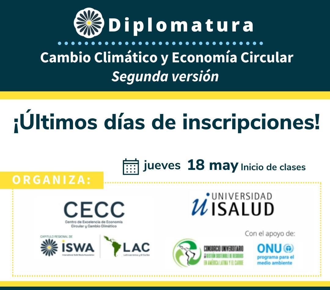 Diplomatura Cambio Climático y Economía Circular Economía Circular para impulsar las transformaciones climáticas en tiempos de cambio