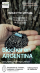 Primer encuentro argentino de Biochar