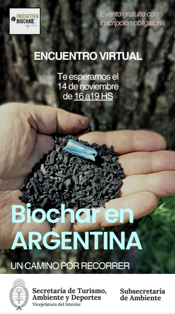 Primer encuentro argentino de Biochar